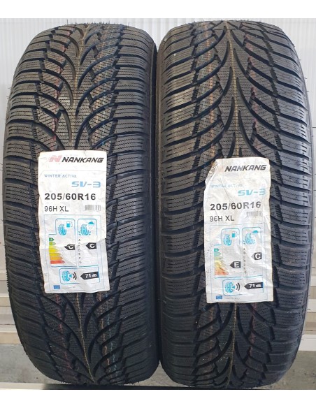 Nankang  Winter Activa SV-3  205/60/16  96 H XL  M+S  (1282)